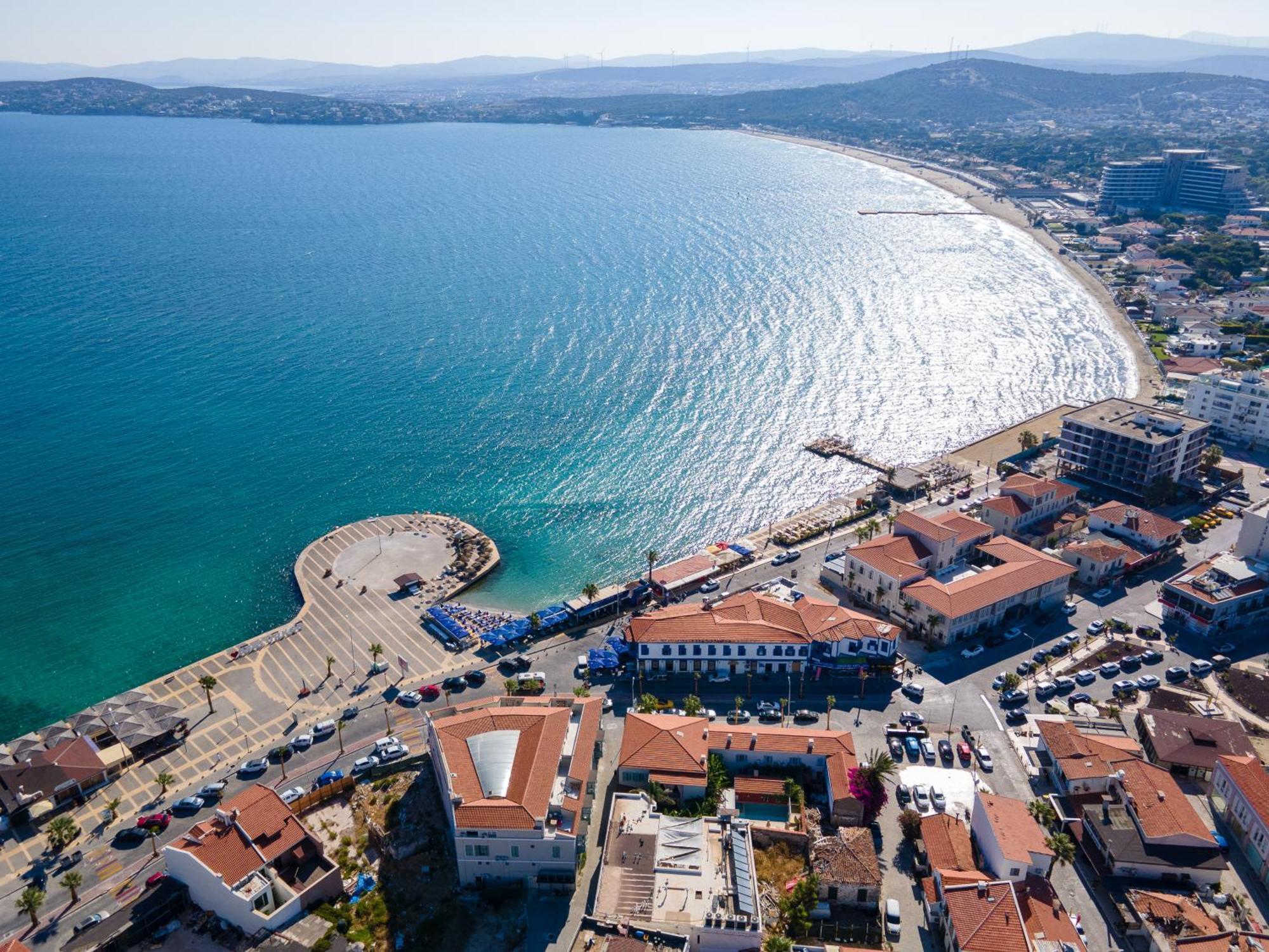 Cumbalica Beach Hotel Cesme Bagian luar foto