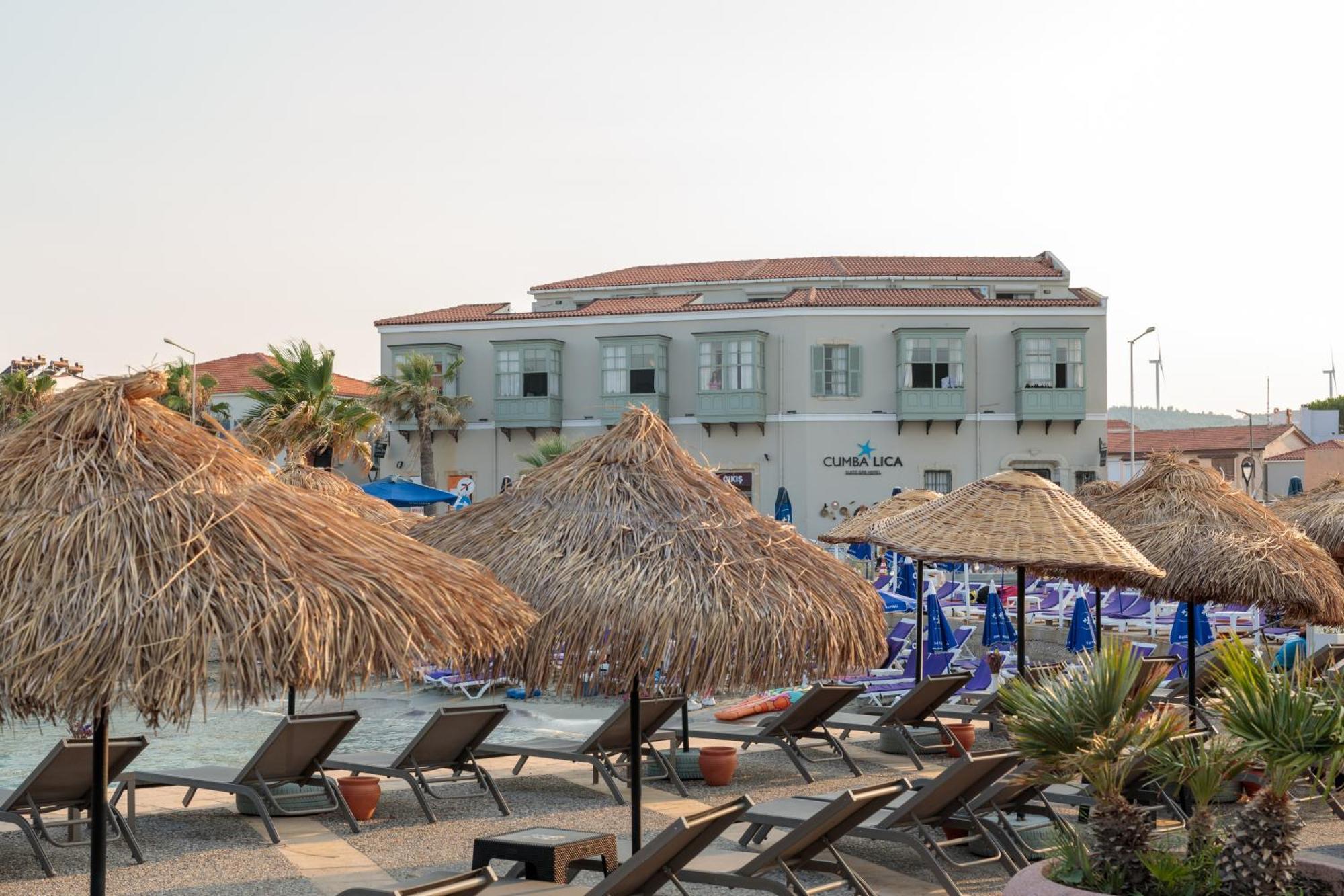 Cumbalica Beach Hotel Cesme Bagian luar foto